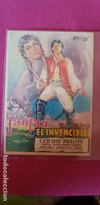 Cine: FAN FAN EL INVENCIBLE ,CINE RIALTO 1953 CASTELLON