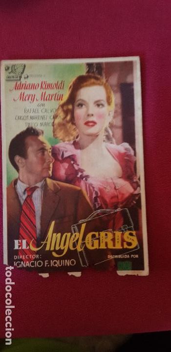 Cine: EL ANGEL GRIS,SALON ROMEA 1948,CASTELLON