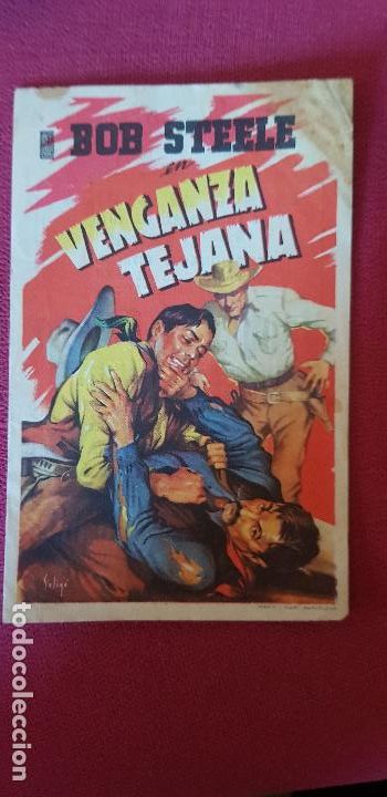 Cine: VENGANZA TEJANA,CINEMA RIALTO ,1949 ,CASTELLON