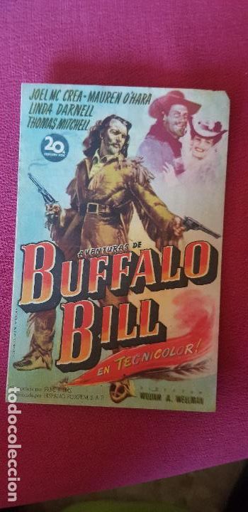Cine: BUFFALO BILL , ,CINE REX ,1948 ,CASTELLON