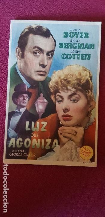 Cine: LUZ QUE AGONIZA , ,CINEMA SABOYA ,1947 ,CASTELLON