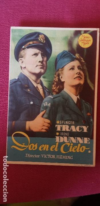 Cine: DOS EN EL CIELO , ,CINEMA SABOYA ,1947 ,CASTELLON