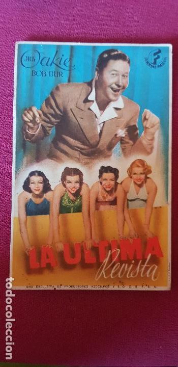 Cine: LA ULTIMA REVISTA , ,CINEMA SABOYA ,1944 ,CASTELLON