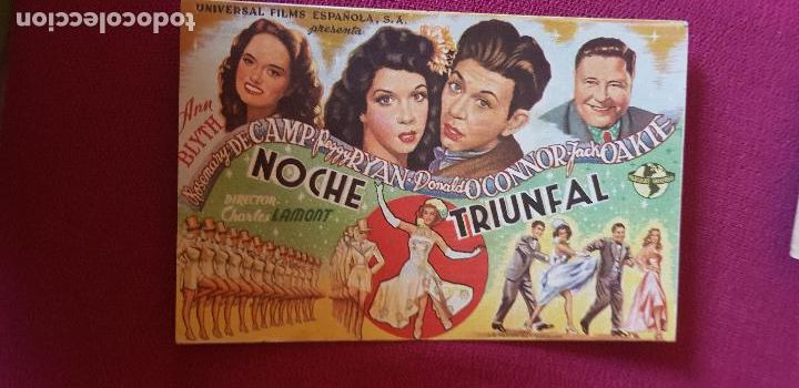 Cine: NOCHE TRIUNFAL , ,CINEMA CAPITOL ,1946 ,CASTELLON