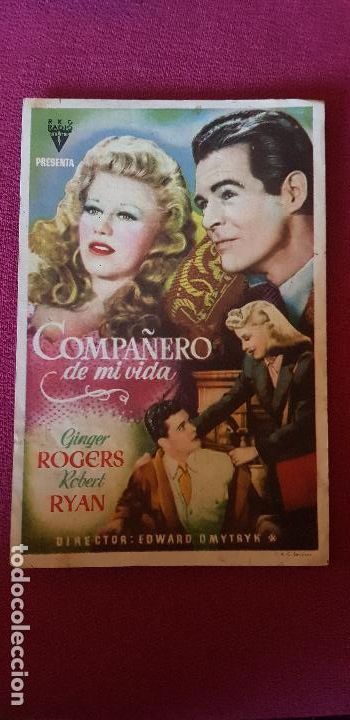 Cine: COMPA&Ntilde;ERO DE MI VIDA, ,CINEMA SABOYA ,1946 ,CASTELLON