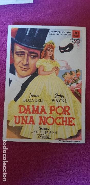 Cine: DAMA POR UNA NOCHE, ,CINEMA SABOYA ,1946 ,CASTELLON