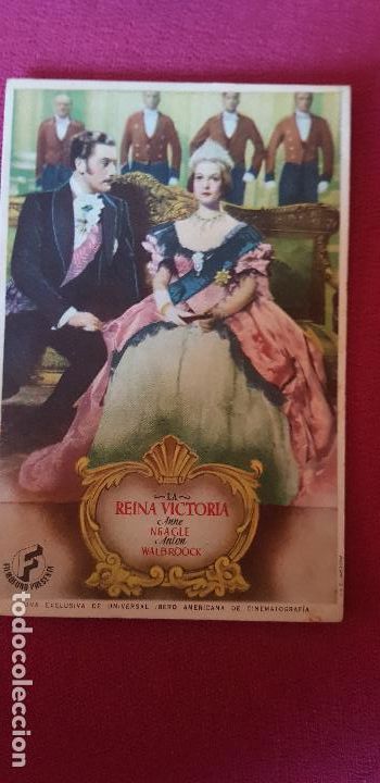 Cine: LA REINA VICTORIA , ,CINEMA SABOYA ,1945 ,CASTELLON