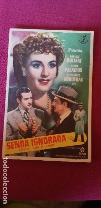 Cine: SENDA IGNORADA , ,CINEMA RIALTO ,1946 ,CASTELLON