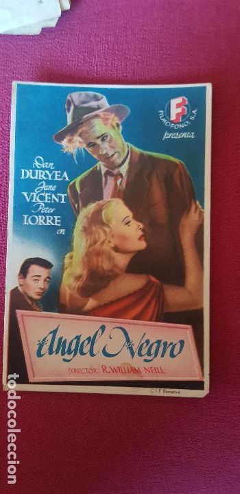 Cine: ANGEL NEGRO