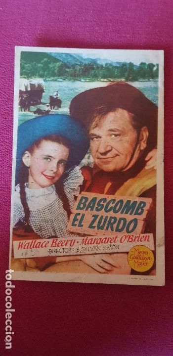 Cine: BASCOMB EL ZURDO,SALON REX,1948, CASTELLON