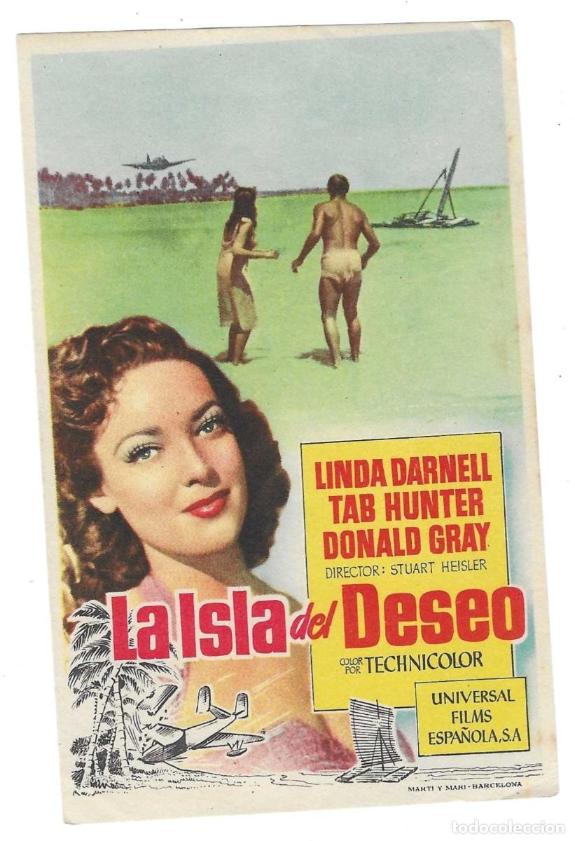 Cine: Programa Cine. La Isla del Deseo. Linda Darnell. 19-1730 - Foto 1