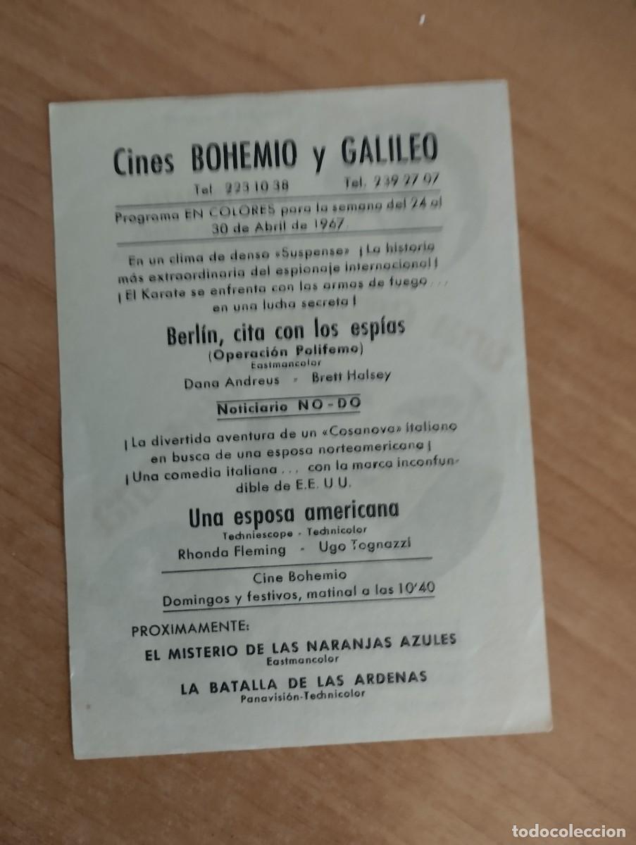 Cine: VERDE2-- PROGRAMA DE CINE-- UNA ESPOSA AMERICANA ct - Foto 2