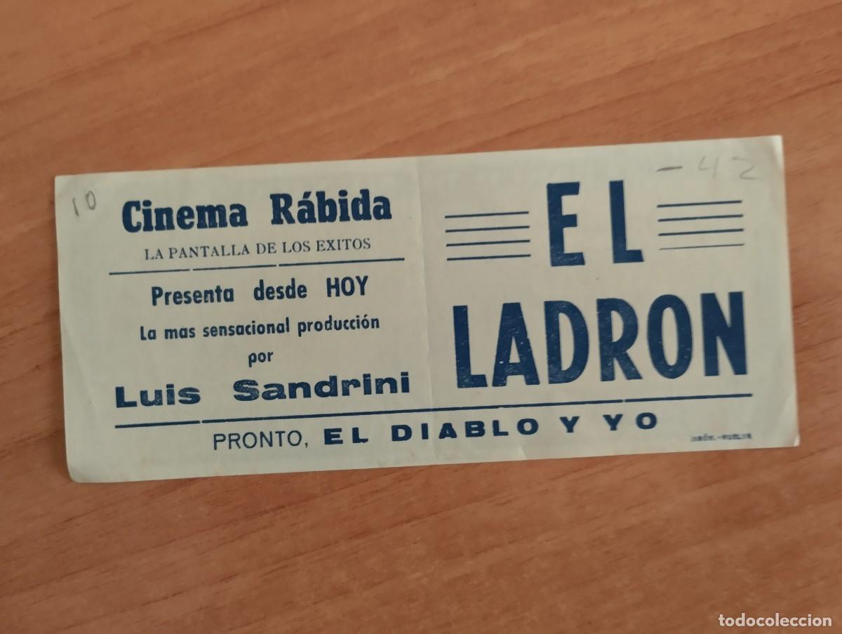 Cine: VERDE2-- PROGRAMA DE CINE-- EL LADRON ct - Foto 3