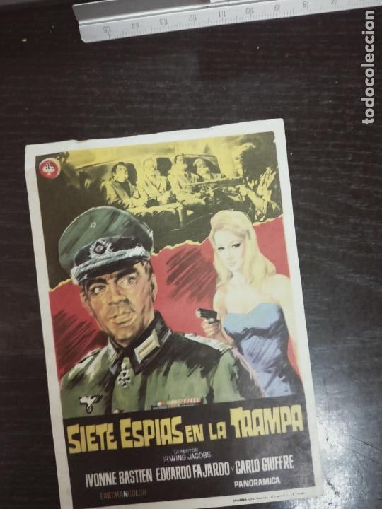 Cine: PROGRAMA DE CINE SIETE ESPIAS EN LA TRAMPA - Foto 1