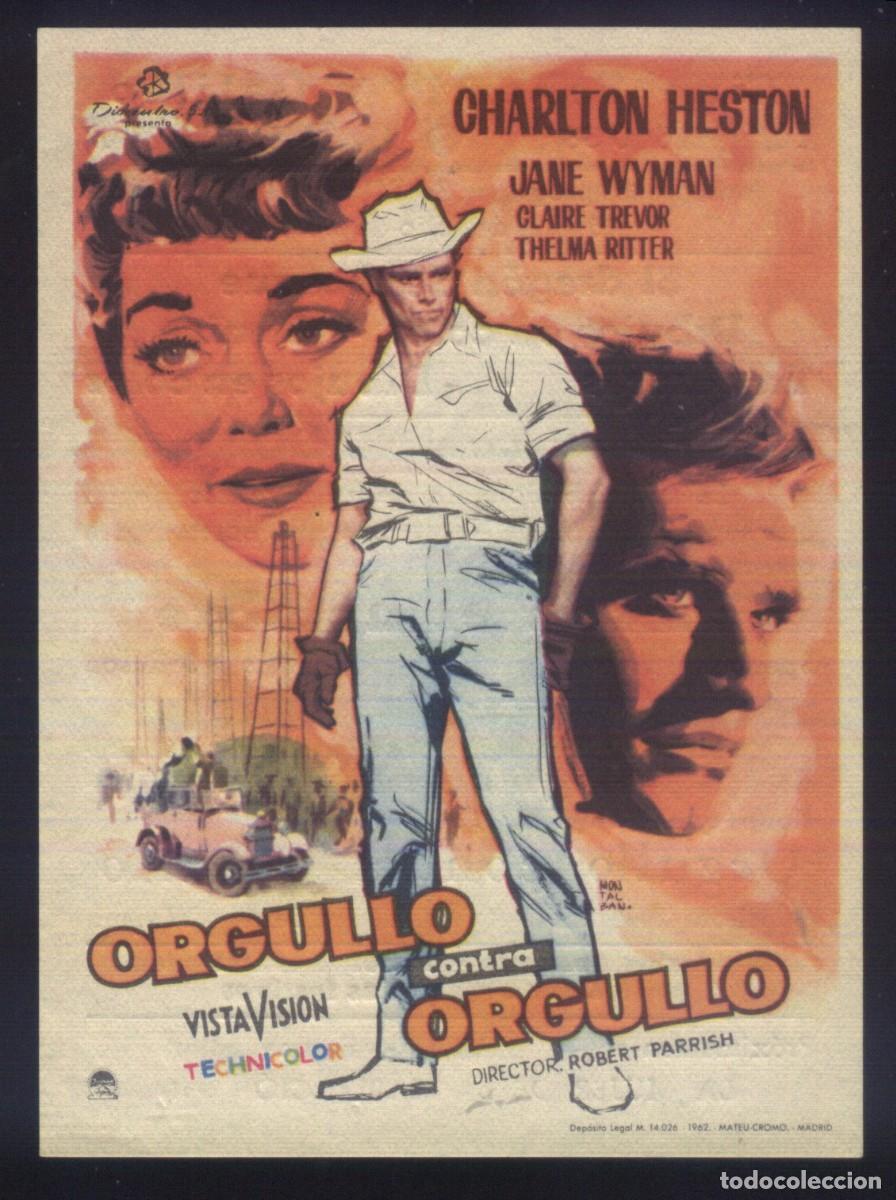 Cine: Q-09033- Orgullo contra orgullo (Lucy Gallant) (CINES BOHEMIO Y GALILEO) Charlton Heston