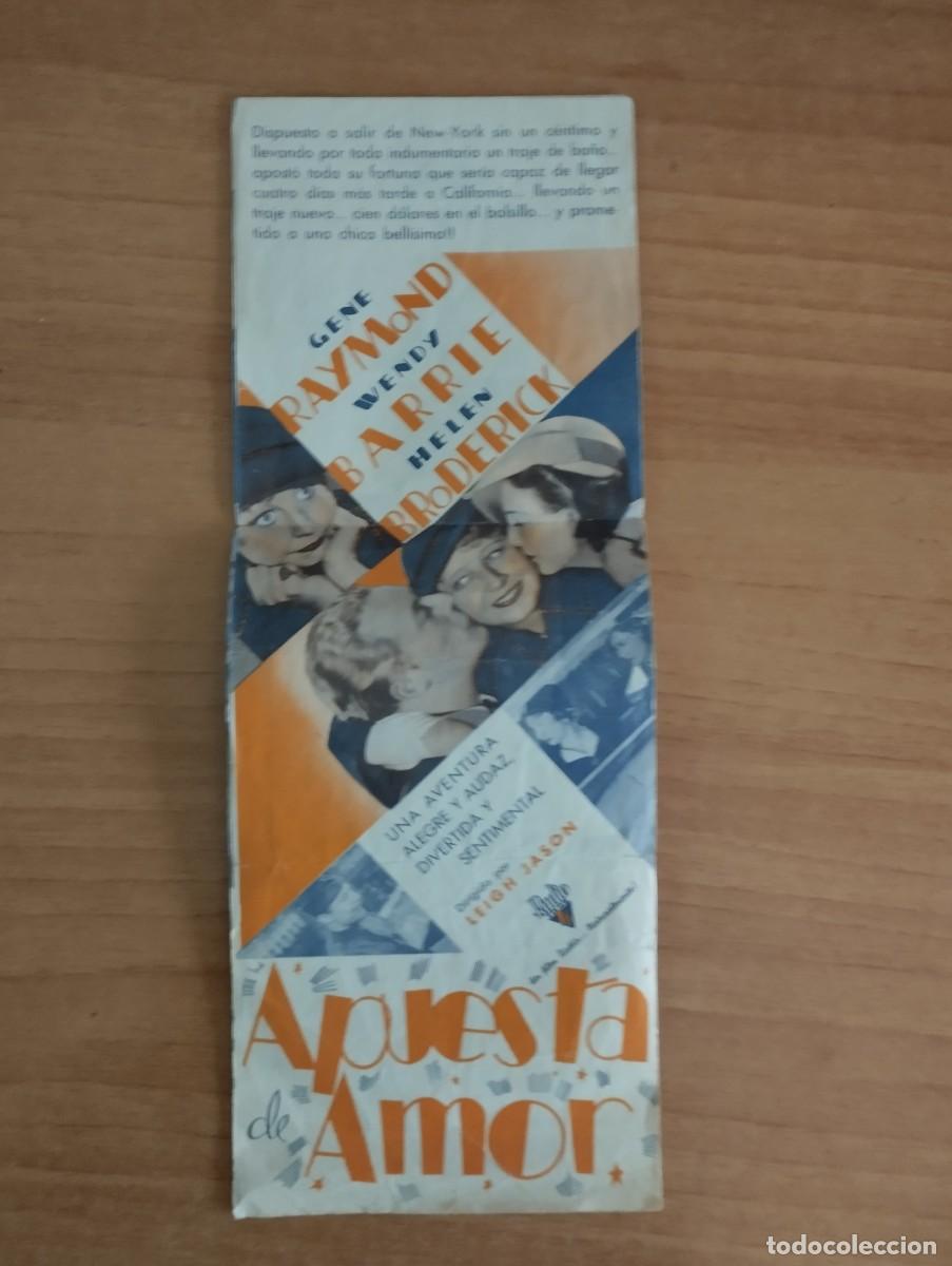 Cine: VERDE2--PROGRAMA DE CINE ---APUESTA DE AMOR .-ct - Foto 2