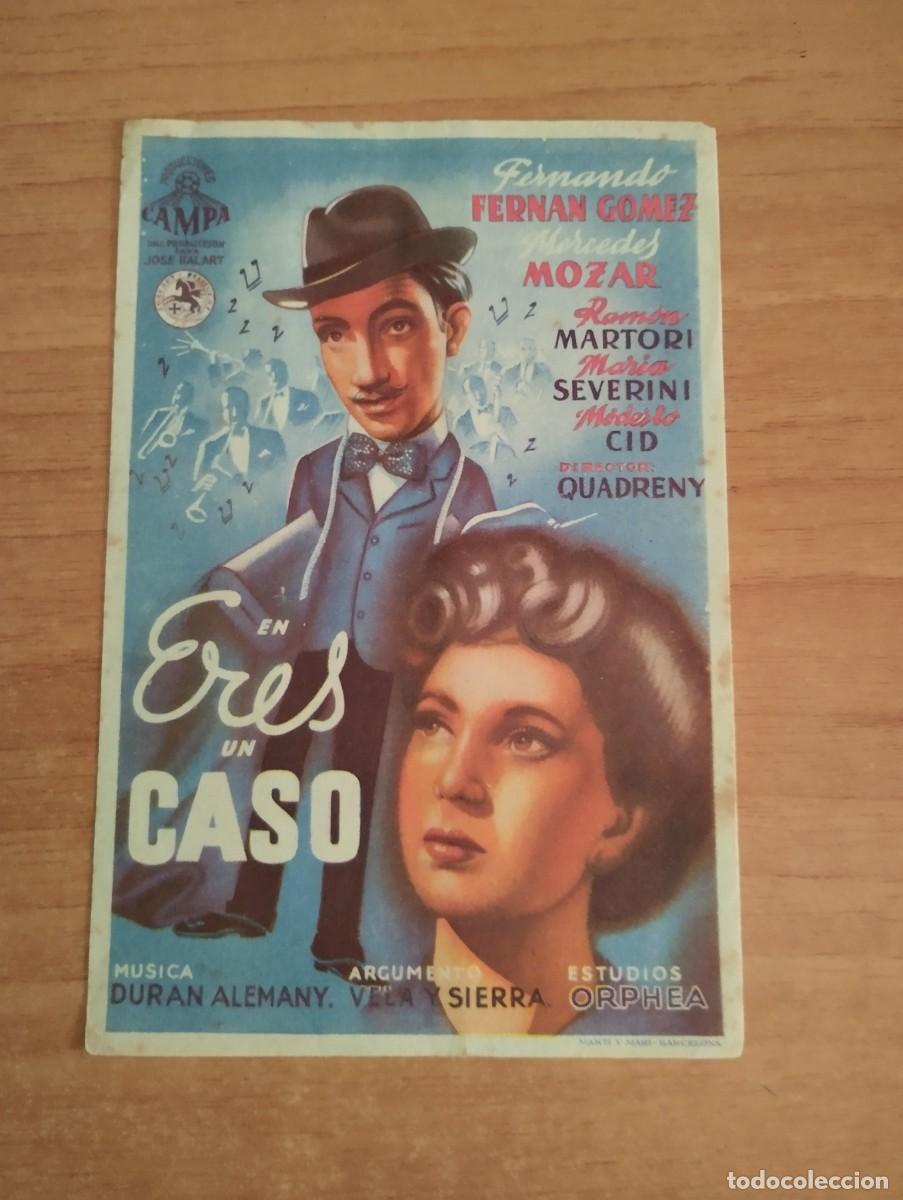 Cine: VERDE2--PROGRAMA DE CINE -- ERES UN CASO - Foto 1