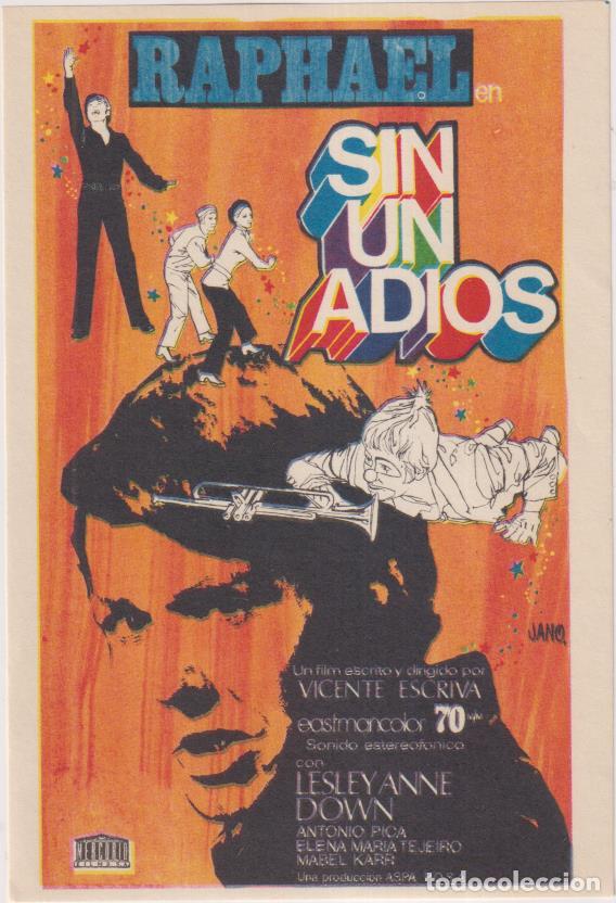 Cine: Sin un adi&oacute;s. Sencillo de Mercurio - Foto 1