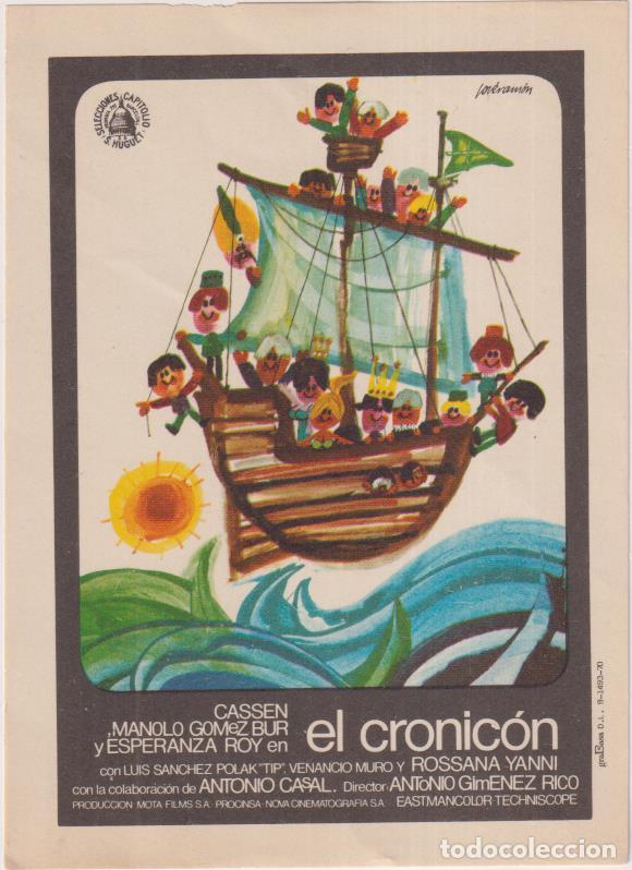 Cine: El Cronic&oacute;n. Sencillo de Capitolio - Foto 1