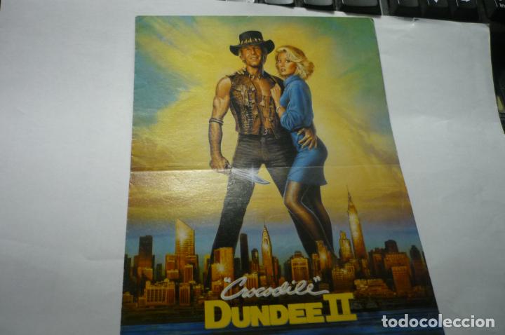 Cine: programa triptico cocodrilo dundee ll - paul hogan - Foto 1