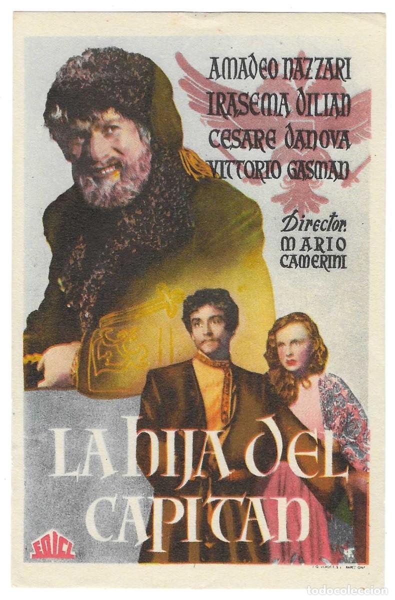 Cine: Programa Cine. La Hija del Capit&aacute;n. Amadeo Nazzari. 19-1738 - Foto 1