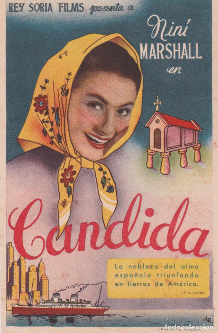 Cine: PROGRAMA DE CINE: CANDIDA - NINI MARSHALL - REY SORIA FILMS - Foto 1