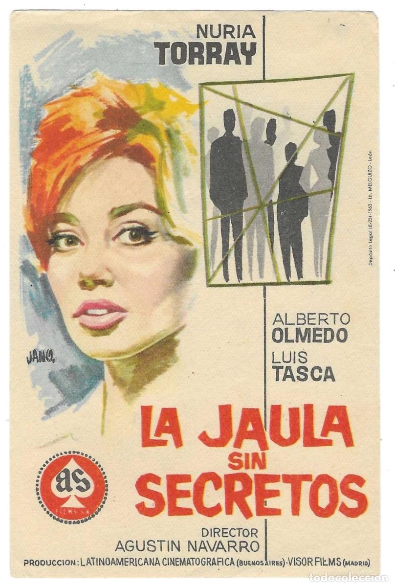 Cinema: Programa Cine. La Jaula sin secretos. Nuria Torray. 19-1748
