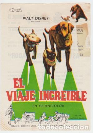 Cine: EL VIAJE INCRE&Iacute;BLE (Con publicidad) - Foto 1