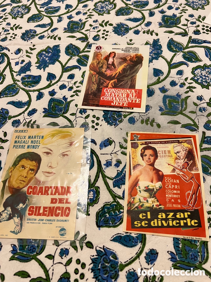 Cine: FOLLETO DE MANO ORIGINAL - Foto 1
