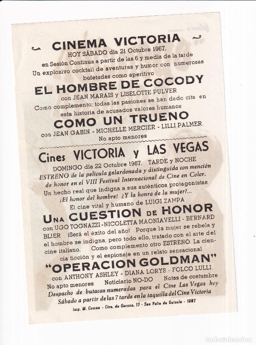Cine: OPERACION GOLDMAN .- ANTHONY ASHLEY - Foto 2