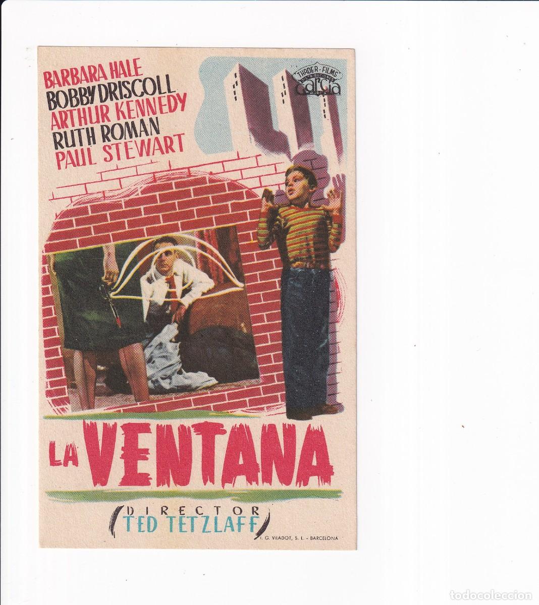 Cine: LA VENTANA .- BARBARA HALE - Foto 1