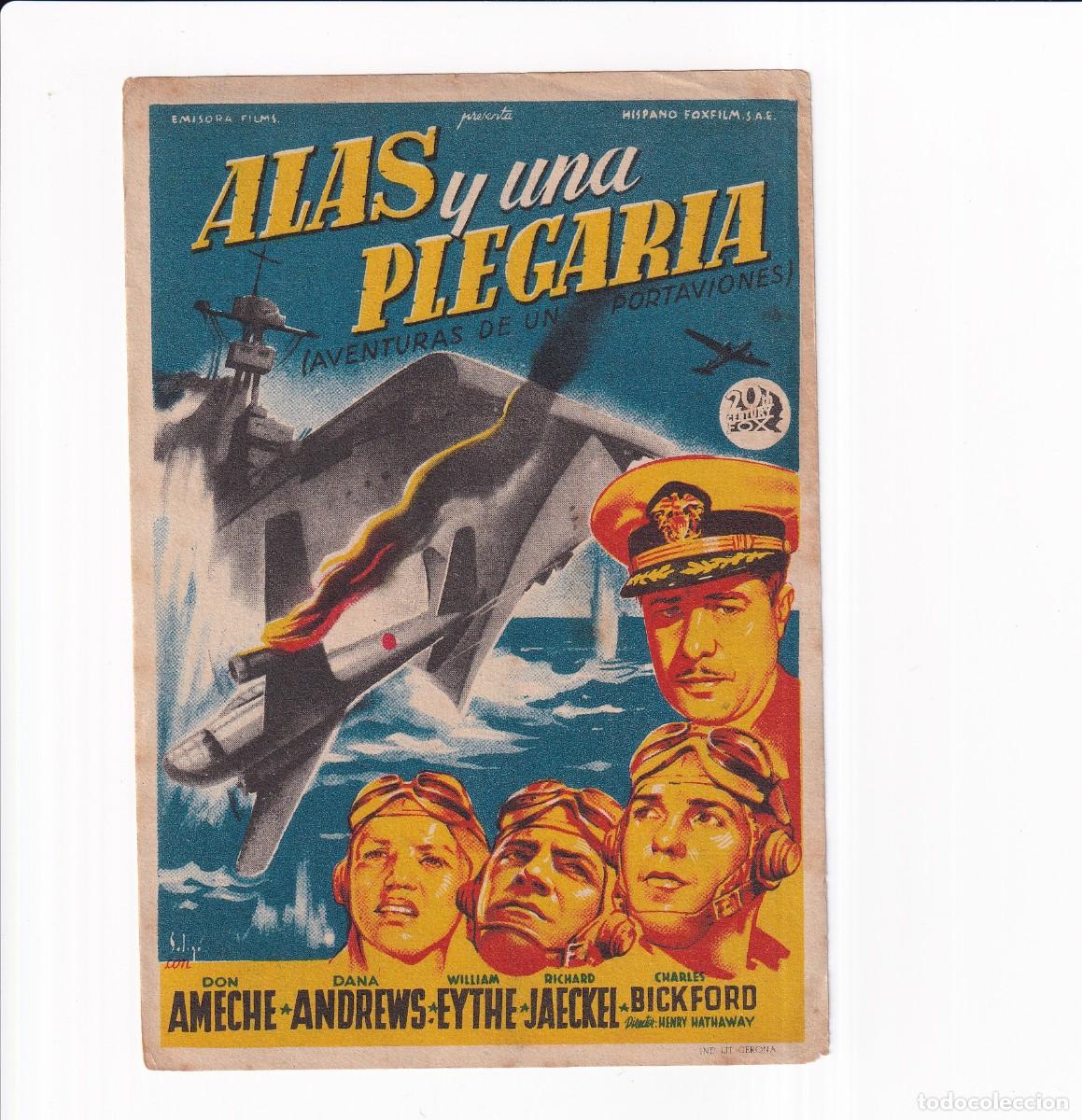 Cine: ALAS Y UNA PLEGARIA .- DON AMECHE - Foto 1