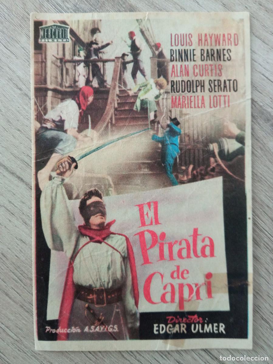 Kino: EL PIRATA DE CAPRI, LOUIS HAYWARD, REAL CINEMA