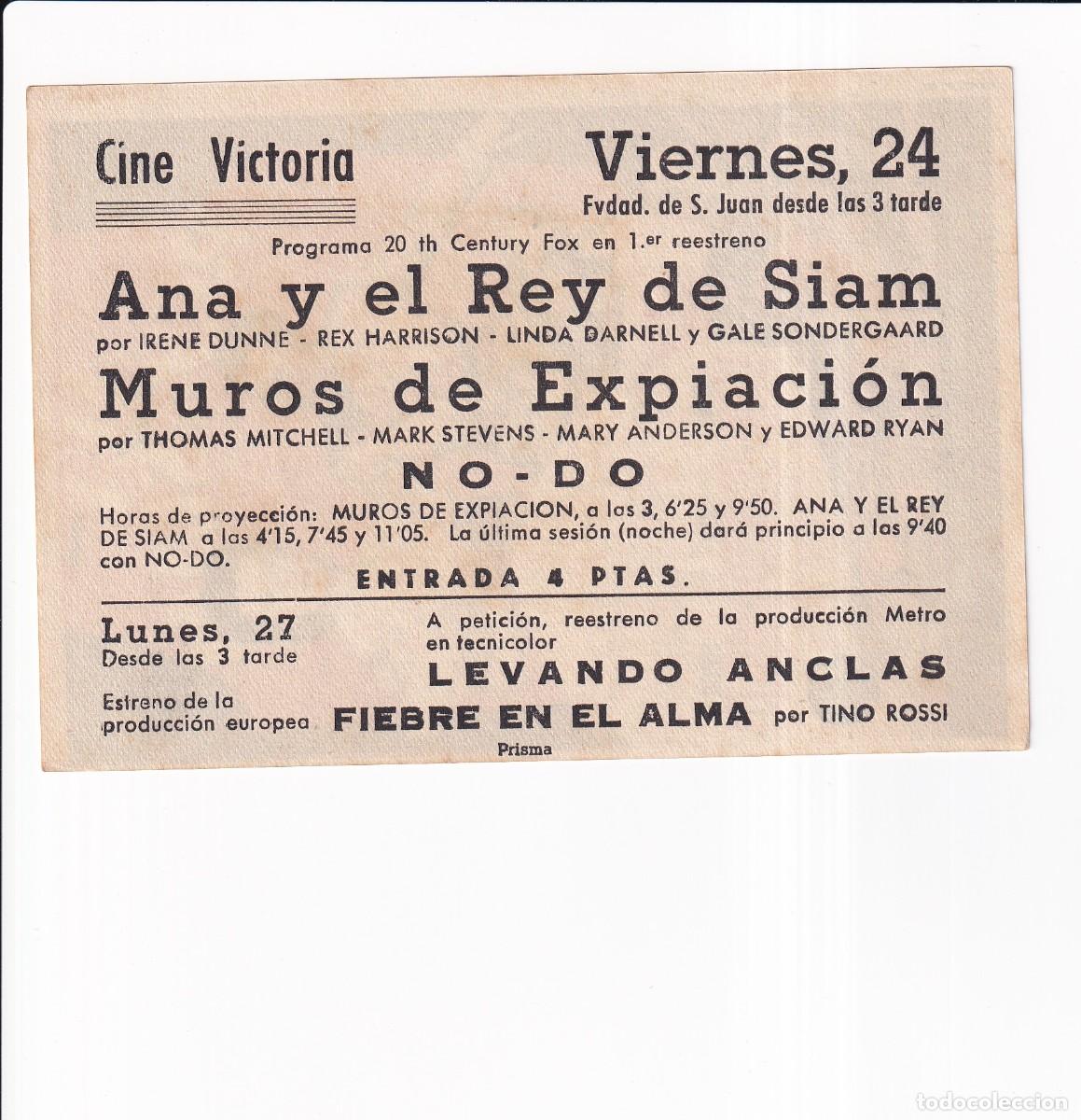 Cine: ANA Y EL REY DE SIAM .- IRENE DUNNE - Foto 2