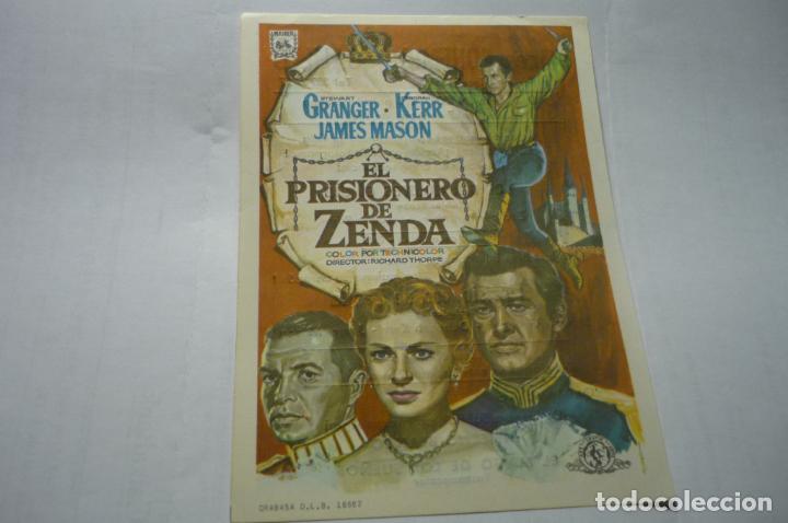 Cine: programa el prisionero de zenda - stewart granger publicidad