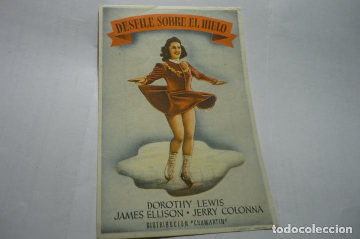 Cine: programa desfile sobre el hielo.-publicidad - Foto 1