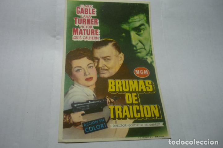 Cine: programa brumas de traicion. clark gable - Foto 1