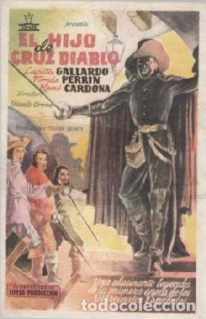Cine: PROGRAMA DE CINE: EL HIJO CRUZ DIABLO PC-7539 - Foto 1