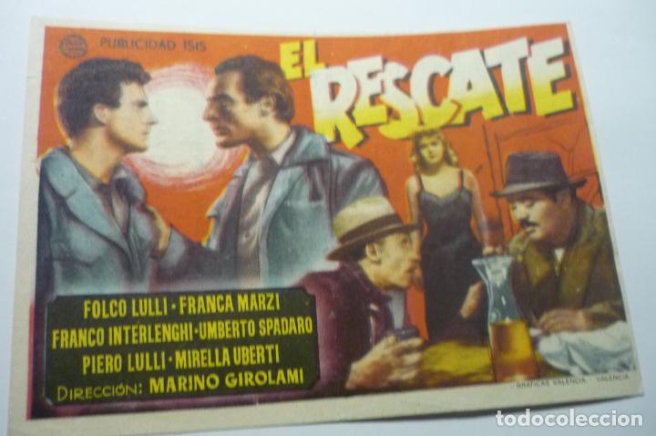 Cine: programa el rescate.-folco lulli cine avenida,.villanueva serena???