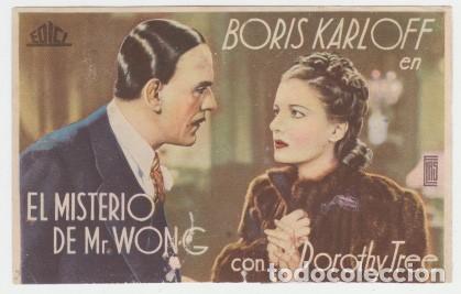 Cine: EL MISTERIO DE MR. WONG - Foto 1