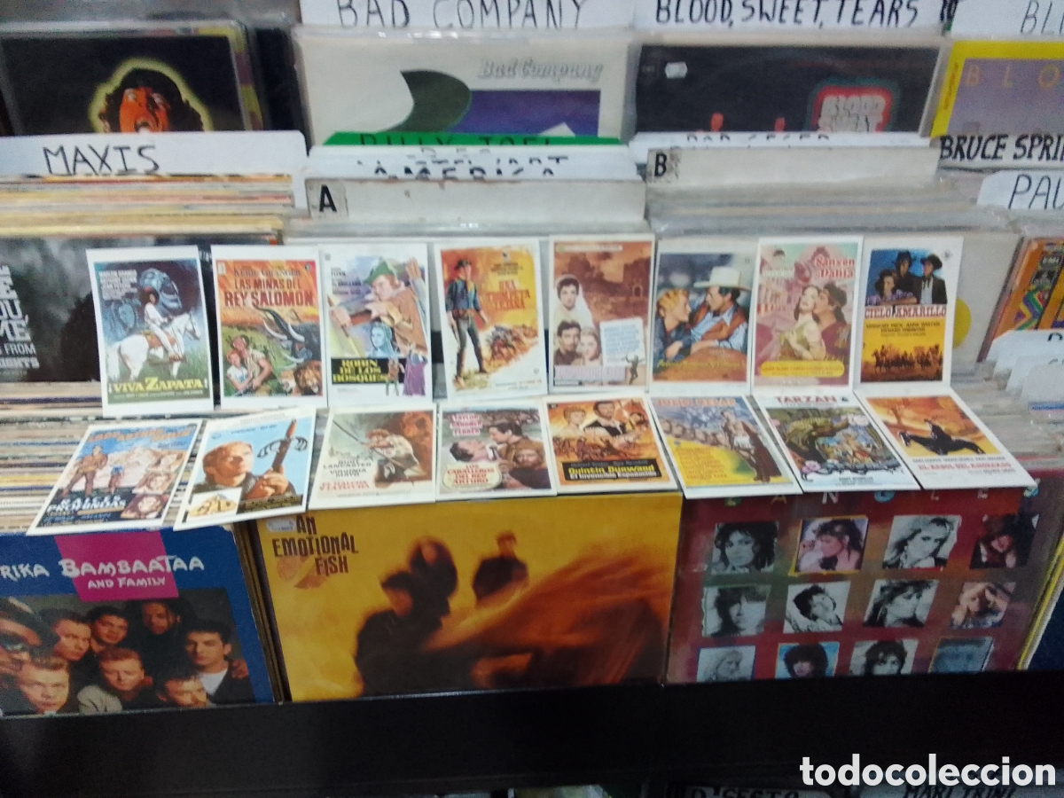 Kino: Lote,16 folletos mano cine,no original