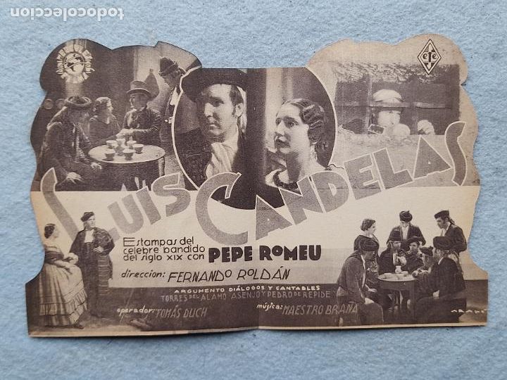 Cine: Luis Candelas. Pepe Romeu. - Foto 2