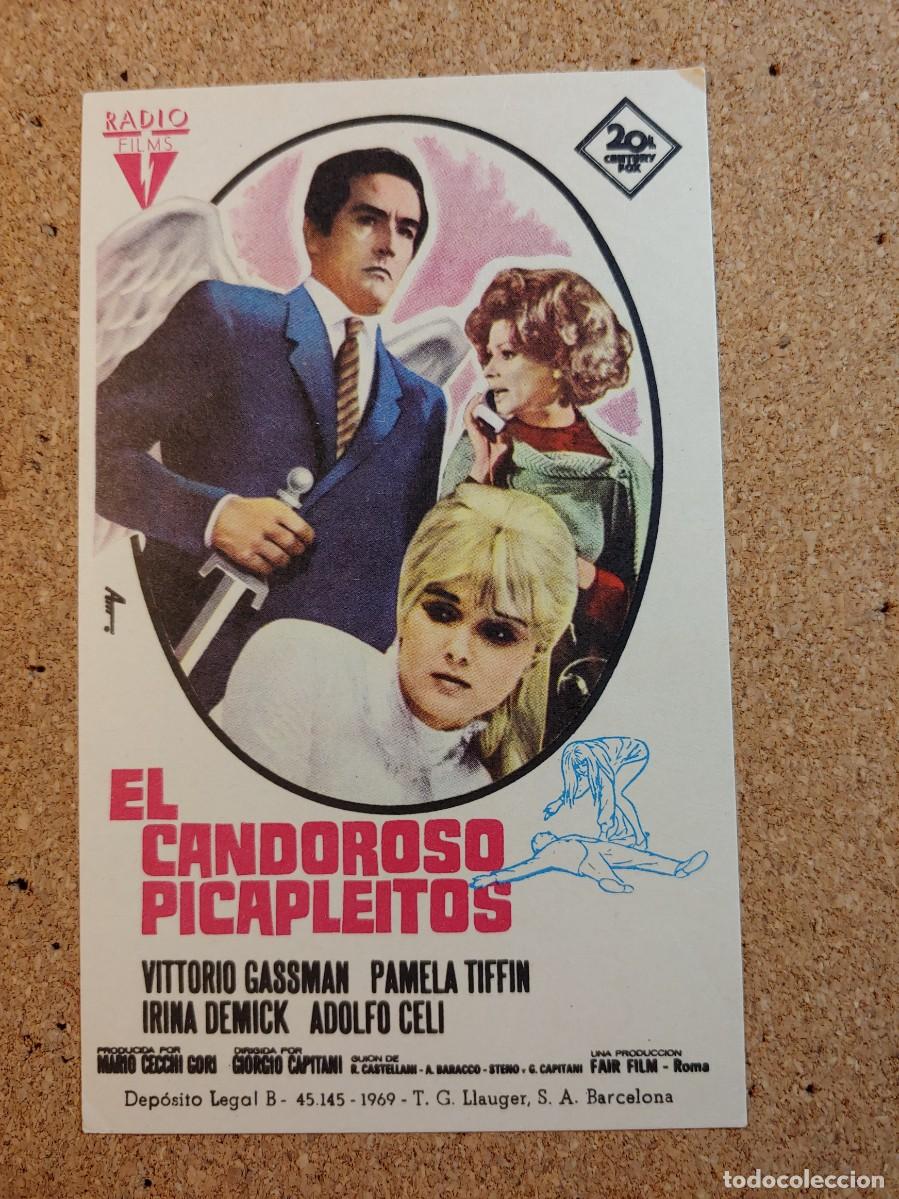 Cinema: FOLLETO DE MANO DE LA PELICULA EL CANDOROSO PICAPLEITOS