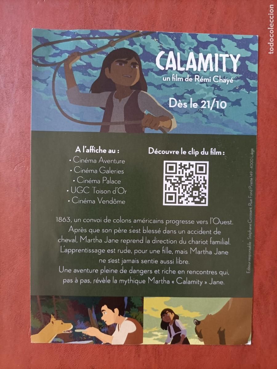 Cine: PROGRAMA. DE LA PEL&Iacute;CULA CALAMITY DE R&Eacute;MI CHAY&Eacute;. DIBUJOS ANIMADOS - Foto 2