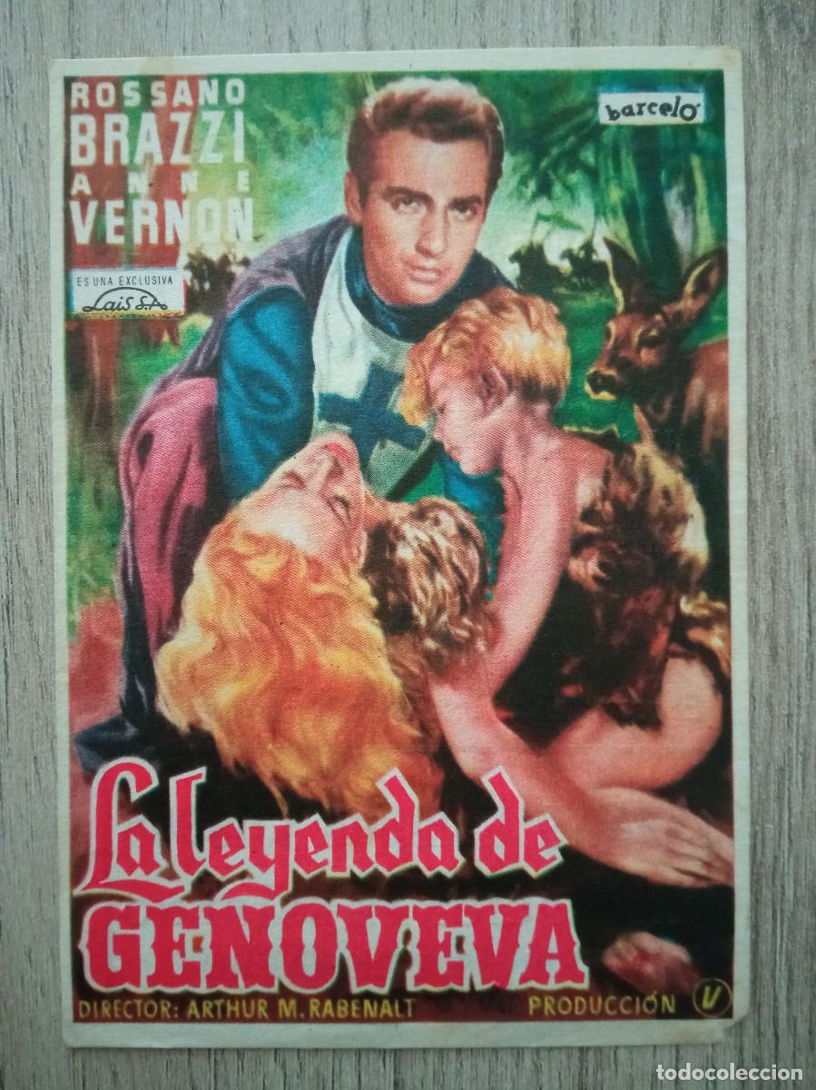 Kino: LA LEYENDA DE GENOVEVA, ROSSANO BRAZZI, DISTRIBUIDORA BARCEL&Oacute;, TEATRO CAMPOS ELISEOS DE BILBAO