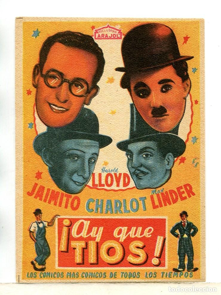 Cine: AY, QUE T&Iacute;OS, con Charlot y otros. - Foto 1