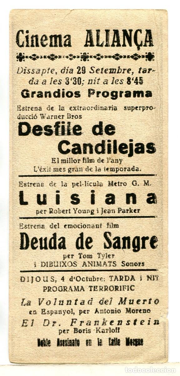 Cine: DESFILE DE CANDILEJAS, con Joan Blondell. - Foto 2