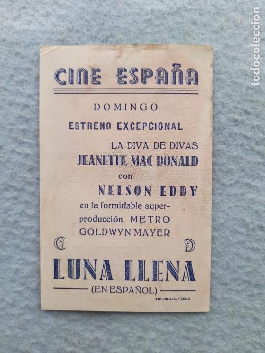 Cine: Luna Llena. Jeanette MacDonald, Nelson Eddy - Foto 2