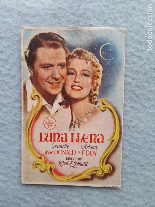 Cine: Luna Llena. Jeanette MacDonald, Nelson Eddy - Foto 1