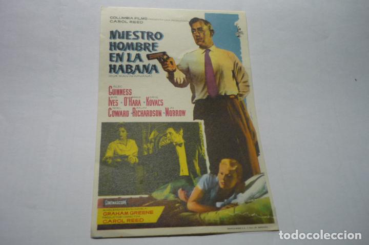 Cine: PROGRAMA NUESTRO HOMBRE EN LA HABANA ALEC GUINNES - Foto 1